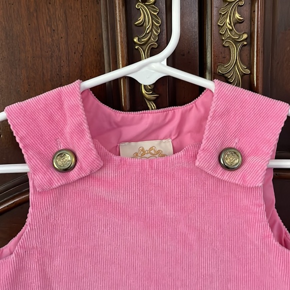 THE BEAUFORT BONNET CO Juliet Jumper in Hamptons Hot Pink Size 12-18M - Picture 2 of 5